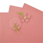 Spellbinders - Color Essentials Cardstock 8.5"X11" 10/Sheets Velvet Rose