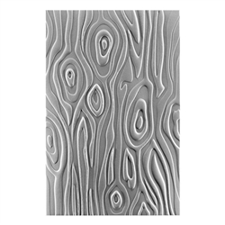 Spellbinders - 3D 5.5"X8.5" Embossing Folder Knock on Wood