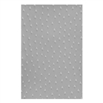 Spellbinders - 3D 5.5"X8.5" Embossing Folder Raindrops