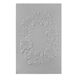 Spellbinders - 3D Embossing Folder Nature's Botanical Wreath