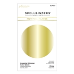Spellbinders - Hot Foil Plate Essential Glimmer Solid Circle