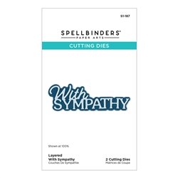 Spellbinders - Layered With Sympathy Die Set
