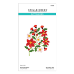 Spellbinders - Home For The Holidays Poinsettia Spray Die Set