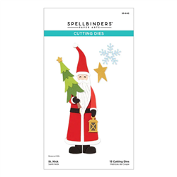 Spellbinders - Home For The Holidays St. Nick Die Set