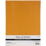 Spellbinders - Color Essentials Cardstock 8.5"X11"  Persimmon