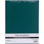 Spellbinders - Color Essentials Cardstock 8.5"X11"  Blue Spruce