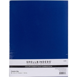 Spellbinders - Color Essentials Cardstock 8.5"X11"  Cosmic Sky