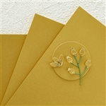 Spellbinders - Color Essentials Cardstock 8.5"X11"  Brushed Gold