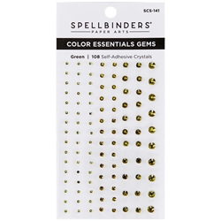 Spellbinders - Color Essentials Gems Green