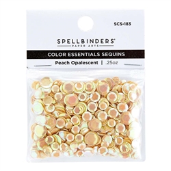 Spellbinders - Opalescent Color Essentials Sequins Peach
