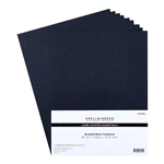 Spellbinders - Brushed Black Cardstock 8.5"X11"