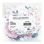 Spellbinders - Friendship Florals Ephemera Pack  Sentiments