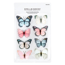 Spellbinders - Floral Friendship Butterflies