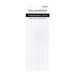Spellbinders -  Enamel Dots Clear
