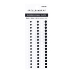 Spellbinders -  Enamel Dots Black and White
