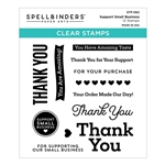 Spellbinders - Support Small Business Stamp Set