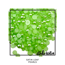 Studio Katia - Pearls Satin Leaf