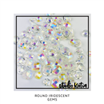 Studio Katia - Iridescent Round Gems