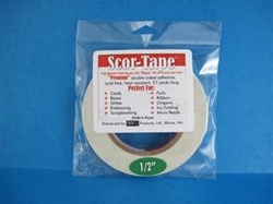 Sookwang Adhesive - Double Sided Tape .5  inch ( packaged by Scor Pal)