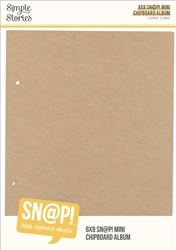 Simple Stories - Sn@p Mini Chipboard Album 6X8