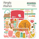 Simple Stories - What's Cooking Bits & Pieces Die-Cuts 52/Pkg