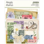 Simple Stories - Simple Vintage Meadow Flowers Ephemera 21/Pkg