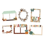 Simple Stories - Cider & Donuts Chipboard Frames 6/Pkg