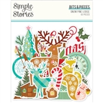 Simple Stories - Snow Pine Lodge Bits & Pieces Icons