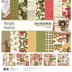 Simple Stories -  Simple Vintage Yuletide Collection Kit 12X12