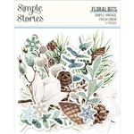 Simple Stories -  Simple Vintage Fresh Snow Bits and Pieces Floral