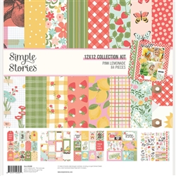 Simple Stories -  Pink Lemonade Collection Kit 12X12