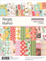 Simple Stories -  Pink Lemonade 6X8 Paper Pad