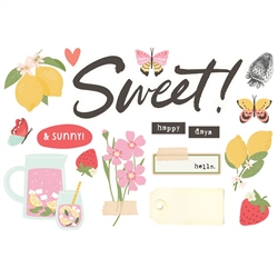 Simple Stories -  Pink Lemonade Simple Pages Page Pieces