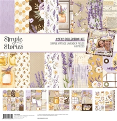 Simple Stories -  Simple Vintage Lavender Fields Collection Kit 12X12