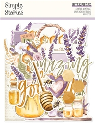 Simple Stories -  Simple Vintage Lavender Fields Bits & Pieces