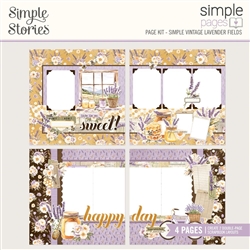 Simple Stories -  Simple Vintage Lavender Fields Simple Pages Page Kit