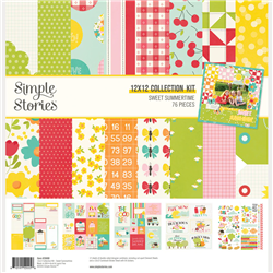 Simple Stories -  Sweet Summertime Collection Kit 12X12