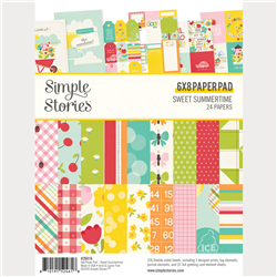 Simple Stories -  Sweet Summertime 6x8  Paper Pad