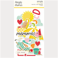 Simple Stories -  Sweet Summertime Page Pieces