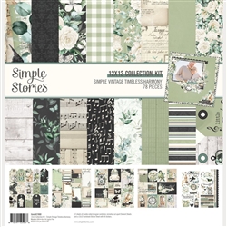Simple Stories -  Simple Vintage Timeless Harmony Collection Kit 12X12