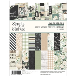 Simple Stories -  Simple Vintage Timeless Harmony 6X8 Paper Pad