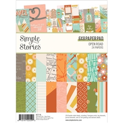 Simple Stories -  Open Road 6X8 Paper Pad