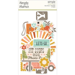 Simple Stories -  Open Road Simple Pages Page Pieces