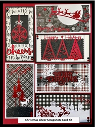 Scrap Shotz Card Kit - Christmas Cheer