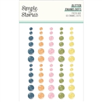 Simple Stories - Fresh Air Glitter Enamel Dots