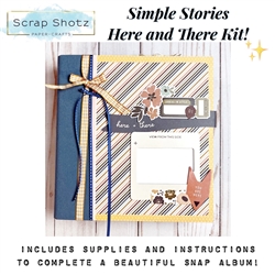 Simple Stories - Here and There Project Kit Sn@pbook