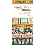 Simple Stories - My Story Washi Tape 5/Pkg