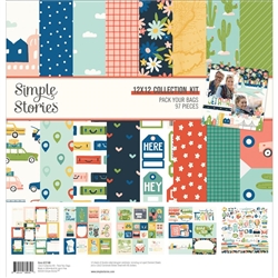 Simple Stories - Pack Your Bags 12X12 Collection Pack