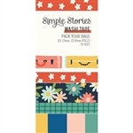 Simple Stories - Pack Your Bags Washi Tape 6/Pkg