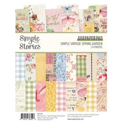 Simple Stories - Simple Vintage Spring Garden 6x8 Paper Pad